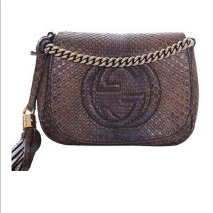 RARE Gucci Python Disco Soho Limited Addition